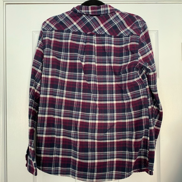 Heavy purple flannel - Picture 2 of 2